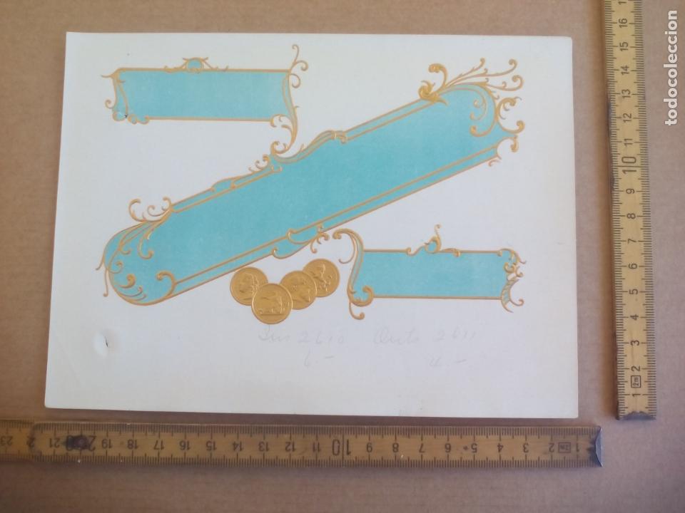 Etiquetas antiguas: . ANTIGUA ETIQUETA DE CAJA DE PUROS CIGARROS Cigar Box Label VITOLA