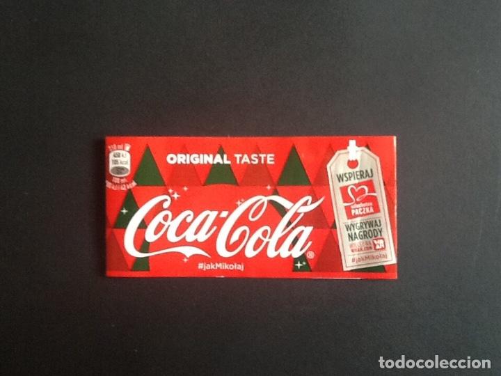 Etiquetas antiguas: COCACOLA POLONIA ETIQUETA DE BOTELLA DE 500 ML.. SIN USO. ENVIO INCLUIDO