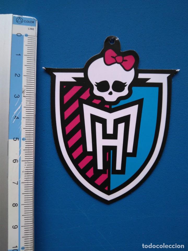 Etiquetas antiguas: ETIQUETA TROQUELADA DE MONSTER HIGH - MATTEL - 2011