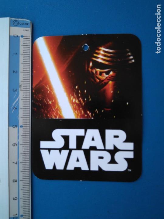 Etiquetas antiguas: ETIQUETA STAR WARS EL DESPERTAR DE LA FUERZA (KYLO REN) - DISNEY/LUCASFILM - 2015