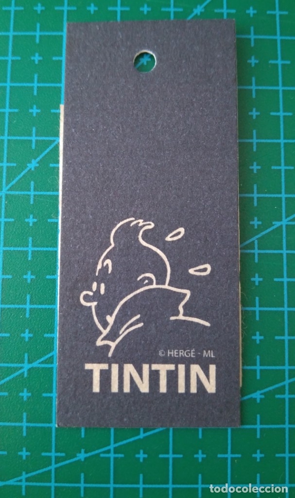 Etiquetas antiguas: ETIQUETA TINTIN - HERGE - VINTAGE