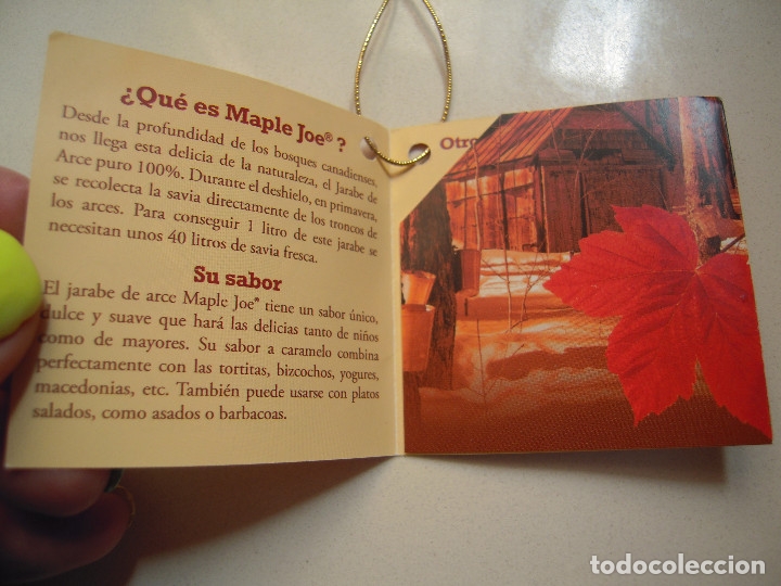 Etiquetas antiguas: Etiqueta jarabe de arce Maple Joe - Foto 3
