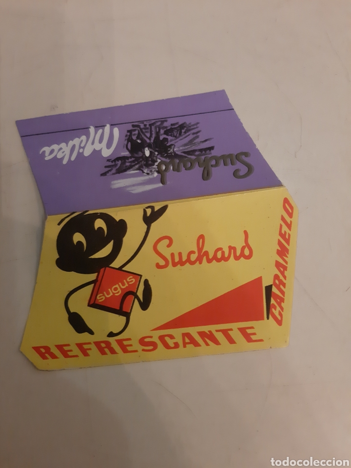 Alte Etiketten: Richard refrescante caramelo Milka