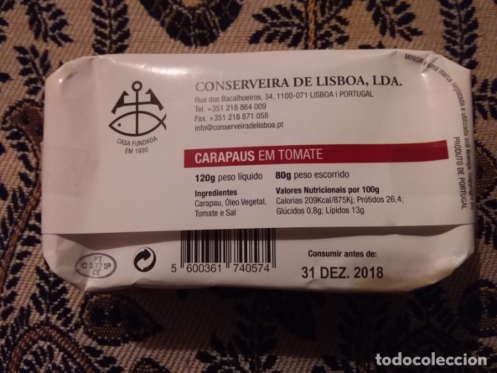 Etiquetas antiguas: Envoltorio etiqueta, lata de caballa - Foto 4
