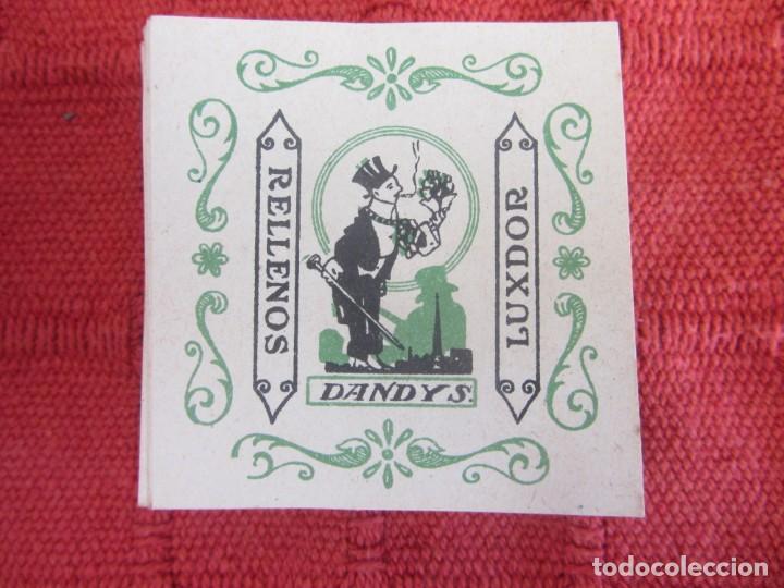 Etiquetas antiguas: ANTIGUO ENVOLTORIO CARAMELO LUXDOR DANDY RELLENOS