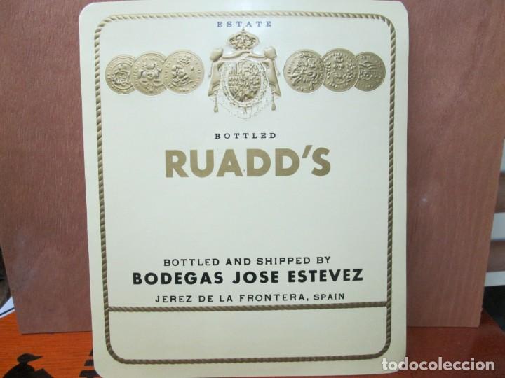 Old Labels: ANTIGUA ETIQUETA, RUADD'S BODEGAS JOSE ESTEVEZ