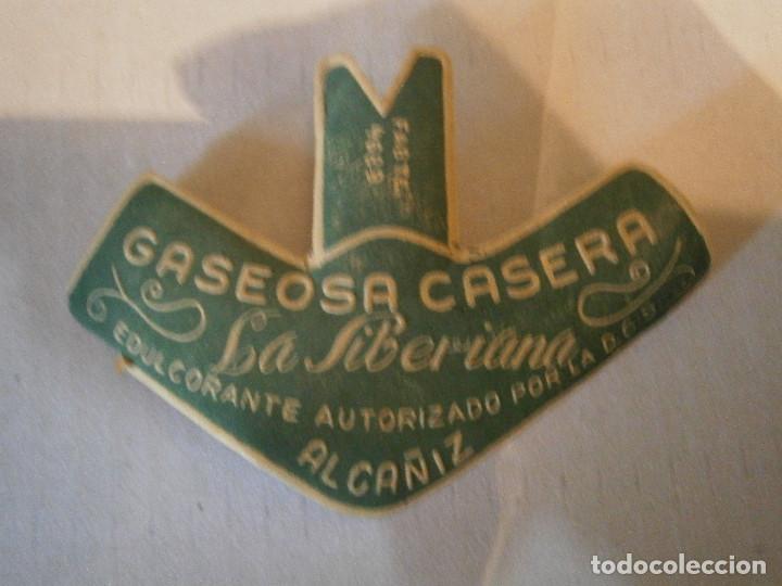 Etiquetas antiguas: ETIQUETA GASEOSA CASERA,ALCA&Ntilde;IZ,A&Ntilde;OS 20 30&iexcl;&iexcl;UNICA EN TC&iexcl;&iexcl;