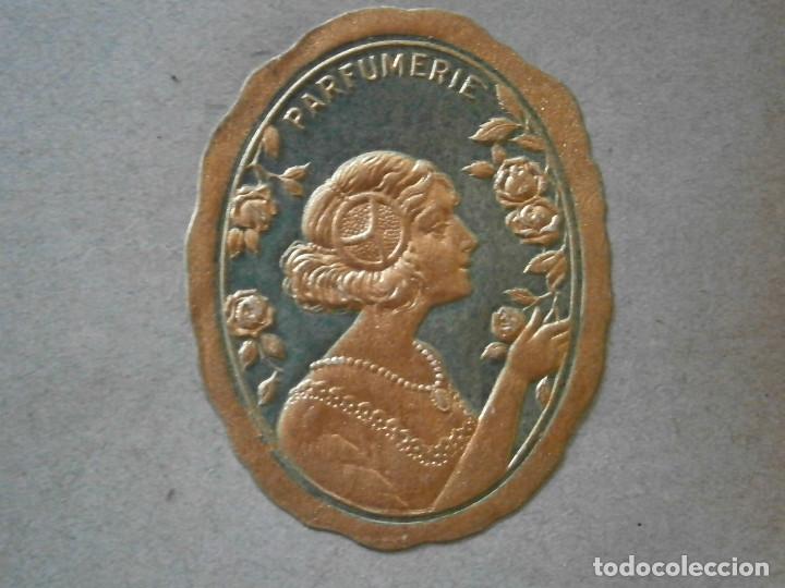 Etichette antiche: &iexcl;PRECIOSA ETIQUETA,A&Ntilde;OS 30 40,UNICA EN TC&iexcl;&iexcl;PARFUMERIE