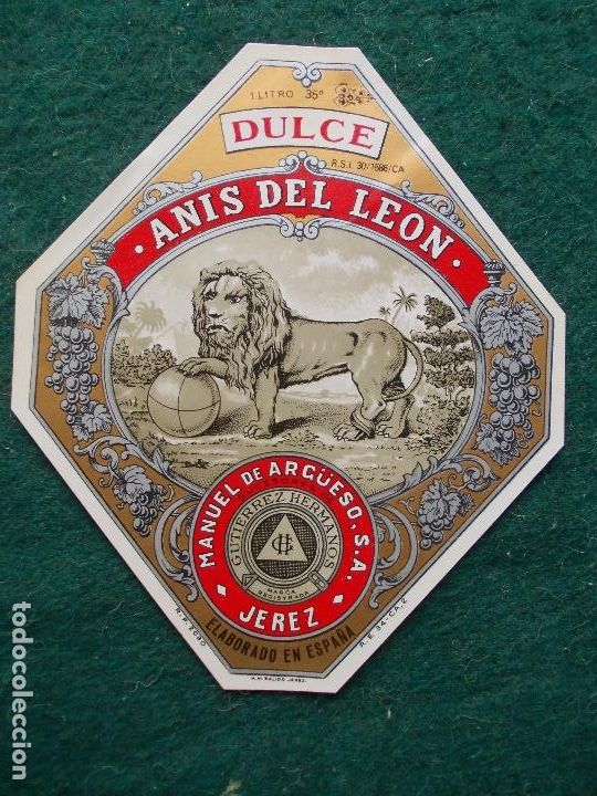 Etiquetas antiguas: AN&Iacute;S DEL LE&Oacute;N DULCE - Foto 1