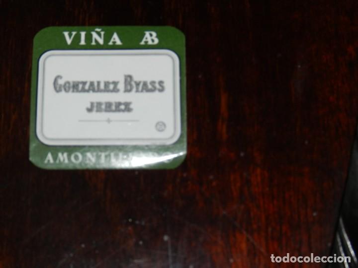 Old Labels: ETIQUETA WISDOM & WALTER, JEREZ DE LA FRONTERA, MIDE 5,5 X 4,5 CMS.