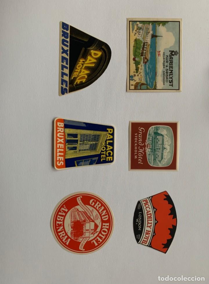 Etiquetas antiguas: FANTASTICA COLECCION DE ETIQUETAS HISTORICAS DE HOTELES