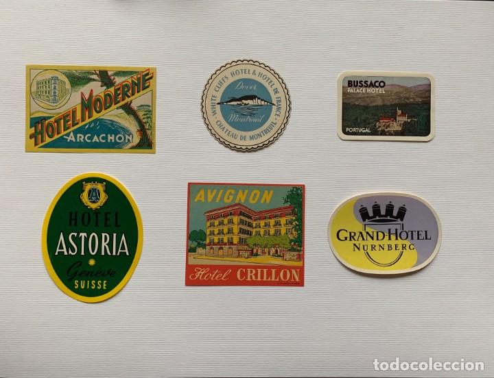 Etiquetas antiguas: FANTASTICA COLECCION DE ETIQUETAS HISTORICAS DE HOTELES