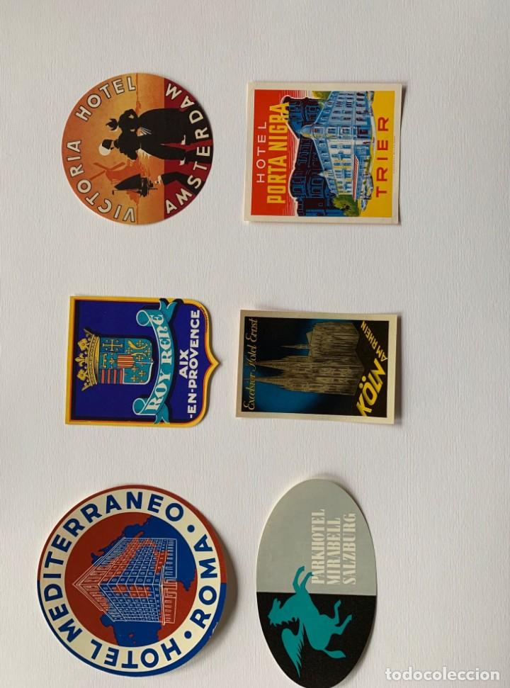 Etiquetas antiguas: FANTASTICA COLECCION DE ETIQUETAS HISTORICAS DE HOTELES