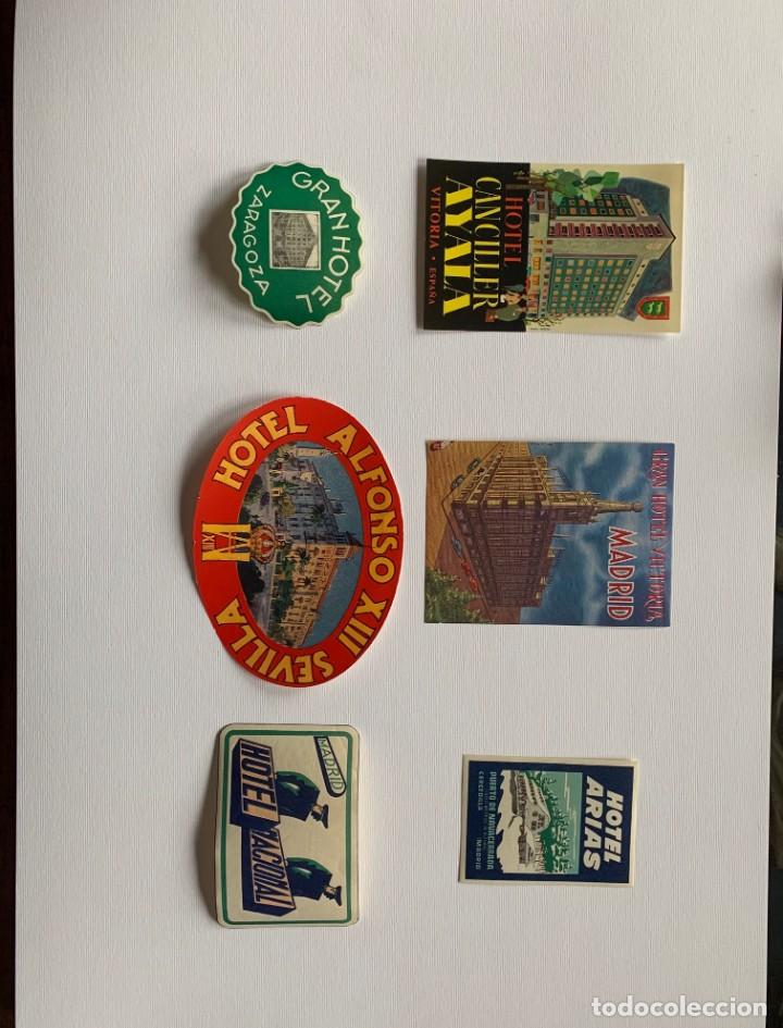 Etiquetas antiguas: FANTASTICA COLECCION DE ETIQUETAS HISTORICAS DE HOTELES