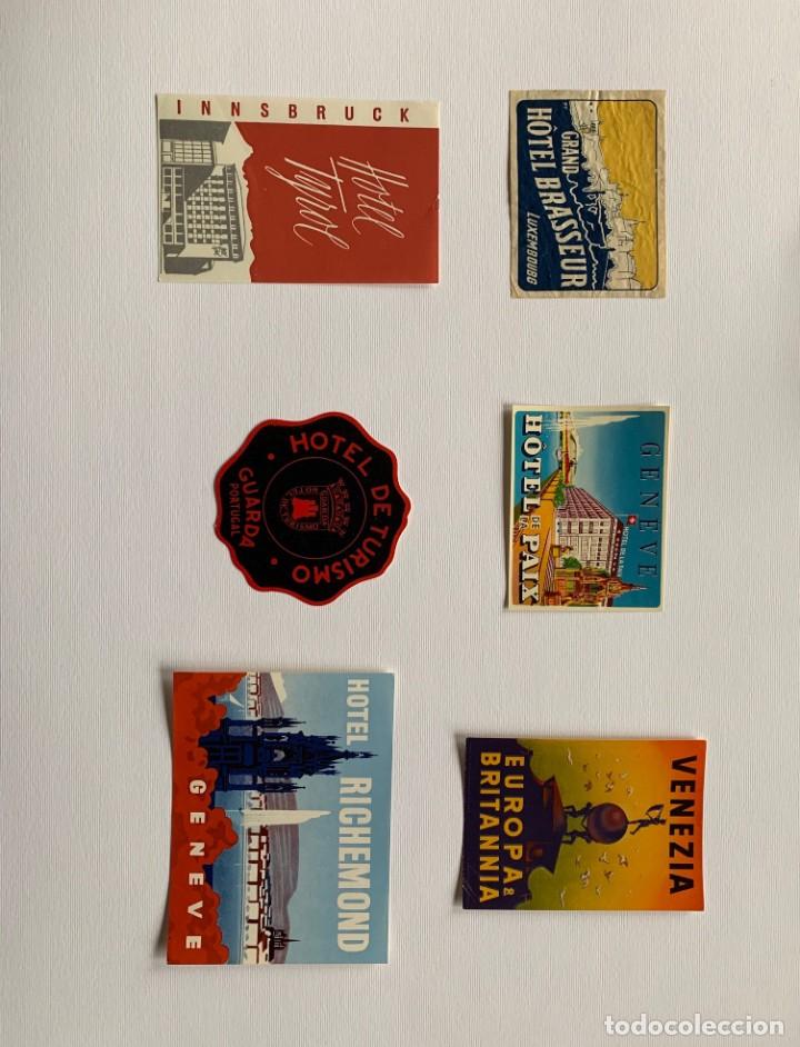 Etiquetas antiguas: FANTASTICA COLECCION DE ETIQUETAS HISTORICAS DE HOTELES