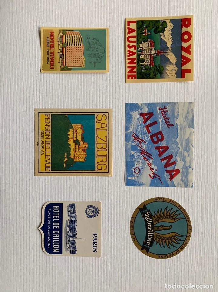 Etiquetas antiguas: FANTASTICA COLECCION DE ETIQUETAS HISTORICAS DE HOTELES