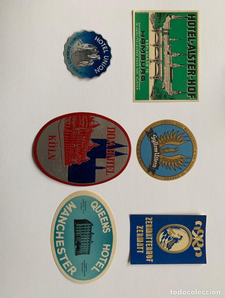 Etiquetas antiguas: FANTASTICA COLECCION DE ETIQUETAS HISTORICAS DE HOTELES