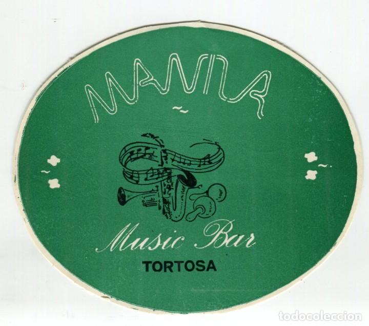 Etiquetas antiguas: TORTOSA - MANILA MUSIC BAR PEGATINA DE SUPERFICIE A&Ntilde;OS 80/90