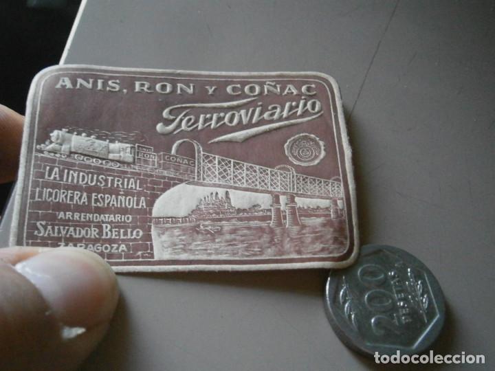 Etiquetas antiguas: &iexcl;&iexcl;PRECIOSA ETIQUETA&iexcl;&iexcl;A&Ntilde;OS 50 60&iexcl; ANIS,RON,Y CO&Ntilde;AC&iexcl;ZARAGOZA'''FERROVIARIOS&iexcl;&iexcl;&iexcl;&iexcl;&iexcl;,&iexcl;&iexcl;&iexcl;&iexcl;&iexcl;&iexcl;UNICA EN TC&iexcl;&iexcl;&iexcl;
