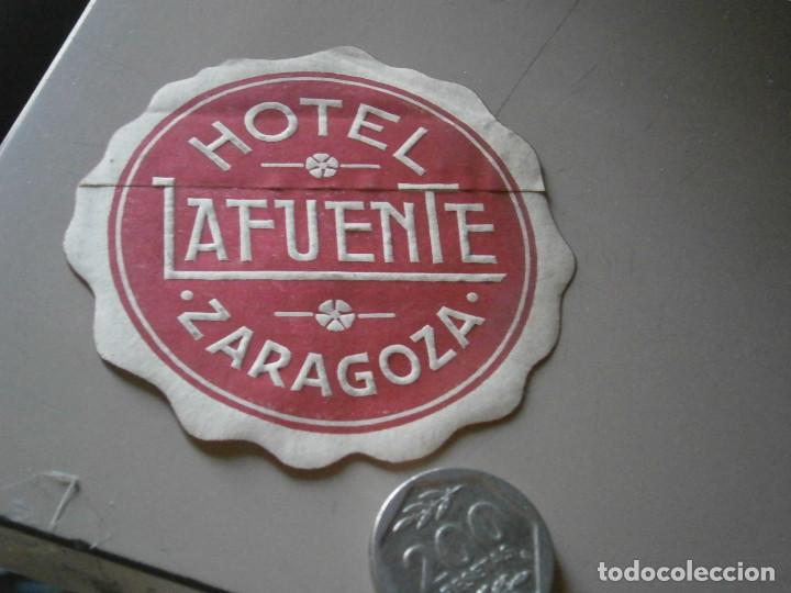 Etiquetas antiguas: ETIQUETA'&iexcl;A&Ntilde;OS 50 60&iexcl;CON MAS DE 100.000,ETIQUETAS DISPONIBLES,,HOTEL,LAFUENTE,ZARAGOZA&iexcl;