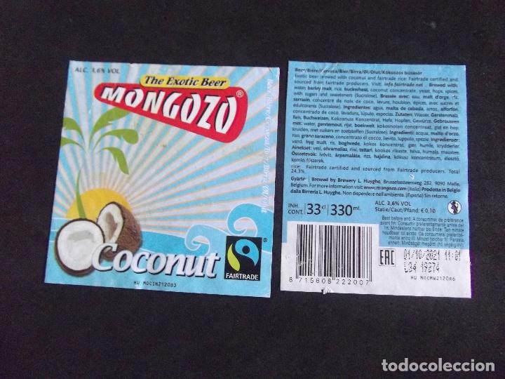 Old Labels: CERVEZA-V9ET-7-ETIQUETAS-MONGOZO