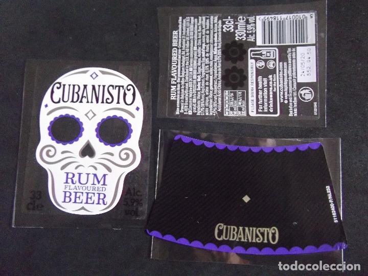 Old Labels: CERVEZA-V9ET-7-ETIQUETAS-CUBANISTO