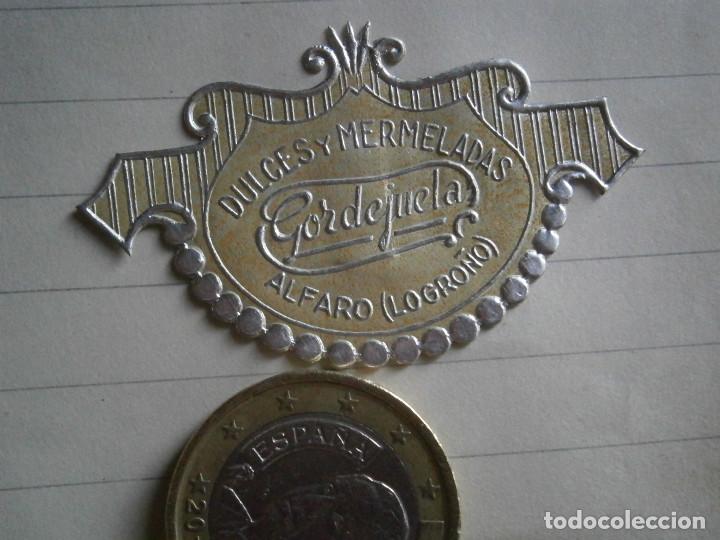 Alte Etiketten: DULCES,Y MERMELASDAS,ALFARO,LOGRO&Ntilde;O,&iexcl;ETIQUETA,DE,IMPRENTA&iexcl;A&Ntilde;OS 20,30,UNICA EN TC&iexcl;DISPONEMOS,CON,MAS