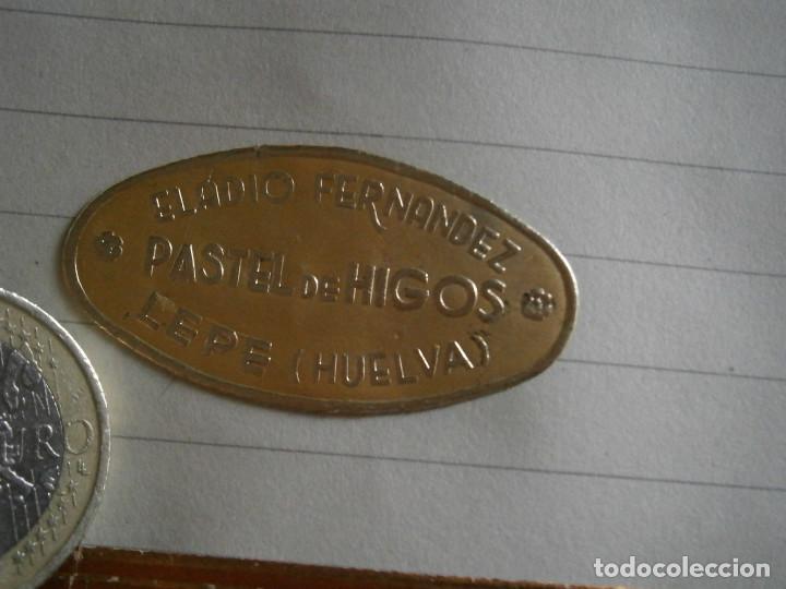 Alte Etiketten: PASTEL DE &iexcl;HIGOS,LEPE &iexcl;HUELVA&iexcl;ETIQUETA,DE,IMPRENTA&iexcl;A&Ntilde;OS 20,30,UNICA EN TC&iexcl;DISPONEMOS,CON,MAS DE,100.