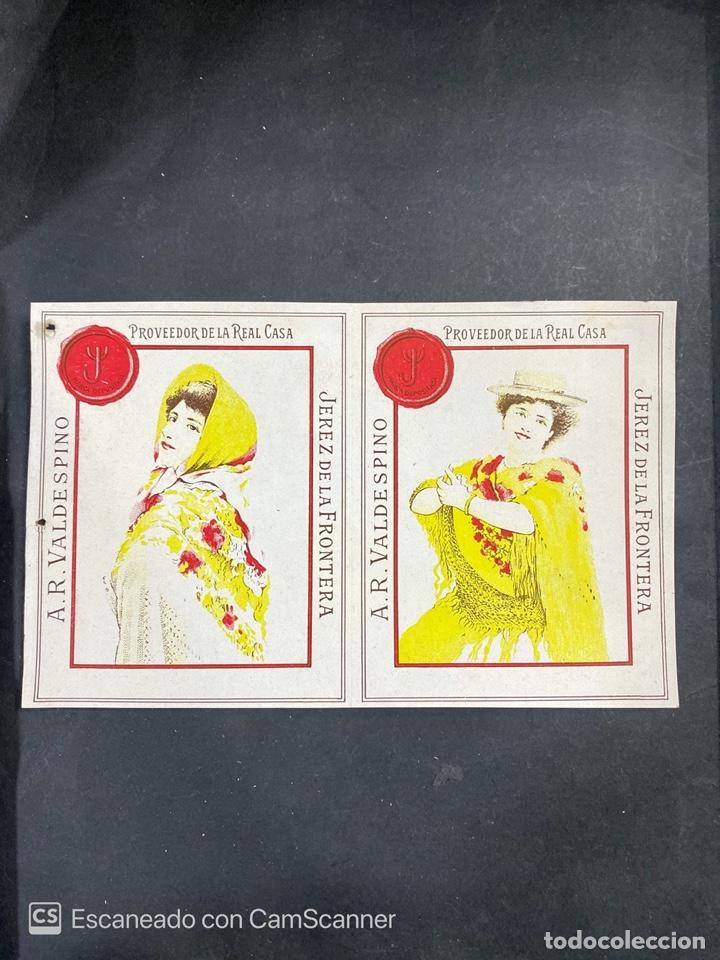 Old Labels: PRUEBA DE ETIQUETA DE VALDESPINO. VER FOTOS