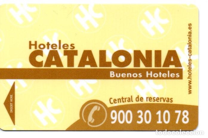 Etiquetas antiguas: Tarjeta Llave Hotel Catalonia - Foto 1