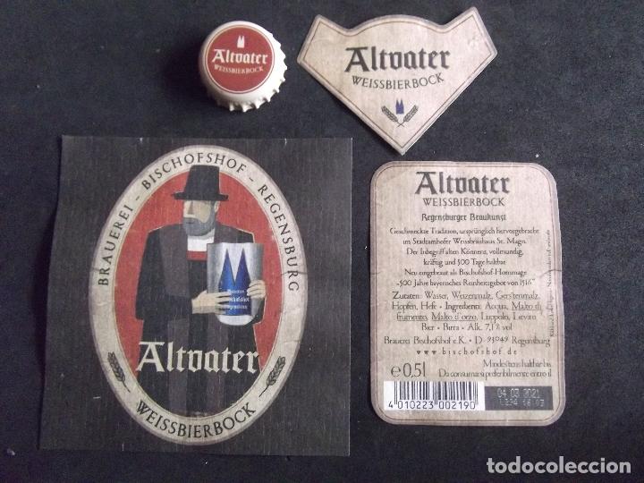 Etichette antiche: CERVEZA-V9F-8-ETIQUETAS Y CHAPA-ALVATER