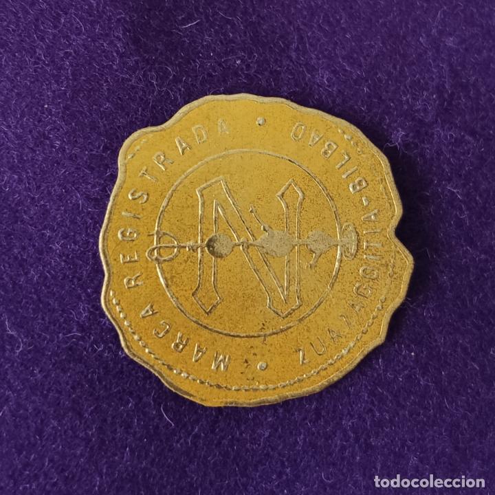 &Eacute;tiquettes anciennes: ETIQUETA DE MARCA REGISTRADA ZUAZAGOITIA. ORIGINAL DE EPOCA. BILBAO (VIZCAYA). 1920-40.