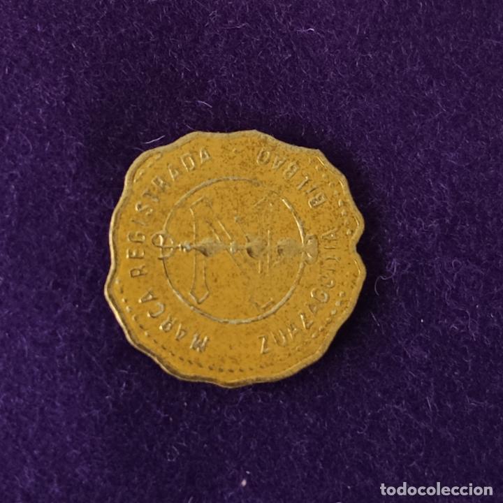 Etiquetas antiguas: ETIQUETA DE MARCA REGISTRADA ZUAZAGOITIA. ORIGINAL DE EPOCA. BILBAO (VIZCAYA). 1920-40.