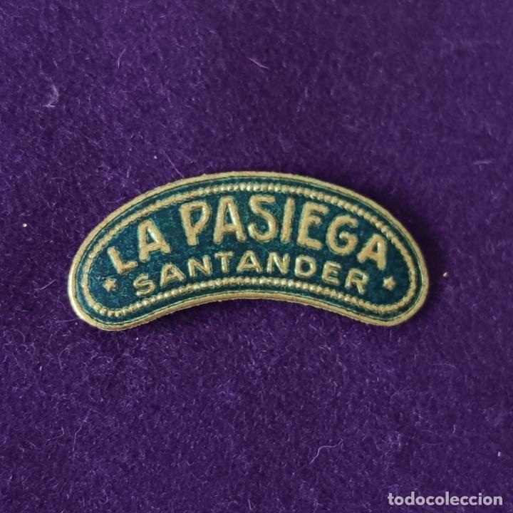 Etiquetas antiguas: ETIQUETA DE LA PASIEGA. ORIGINAL DE EPOCA. SANTANDER (CANTABRIA). 1920-40.