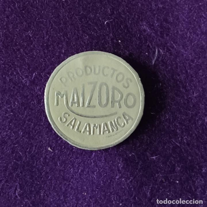 Etiquetas antiguas: ETIQUETA DE PRODUCTOS MAIZORO. ORIGINAL DE EPOCA. SALAMANCA. 1920-40.