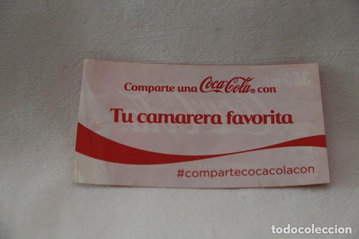 Etiquetas antigas: ETIQUETA COCA COLA 350 ML COMPARTE UNA COCA COLA CON TU CAMARERA FAVORITA