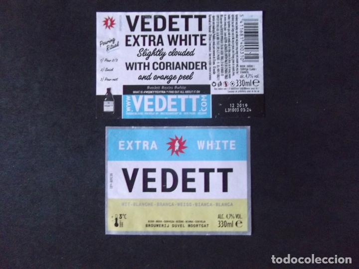 Etichette antiche: CERVEZA-V9ET-8-ETIQUETAS-VEDETT