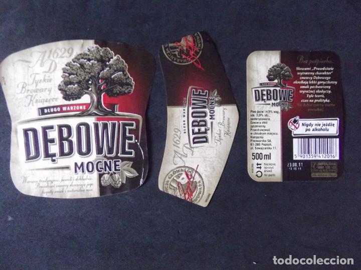 Etichette antiche: CERVEZA-V9ET-8-ETIQUETAS-DEBOWE