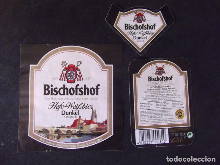 Etichette antiche: CERVEZA-V9ET-8-ETIQUETAS-BISCHOFSHOF