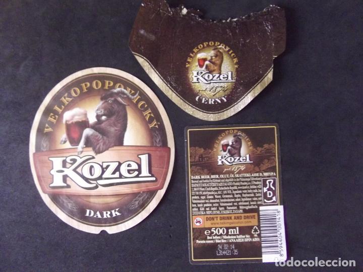 Etichette antiche: CERVEZA-V9ET-8-ETIQUETAS-KOZEL
