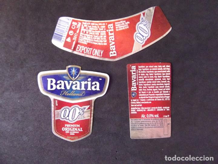 Etichette antiche: CERVEZA-V9ET-8-ETIQUETAS-BAVARIA