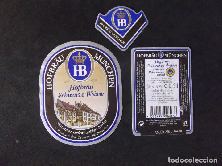 Etichette antiche: CERVEZA-V9ET-8-ETIQUETAS-HB