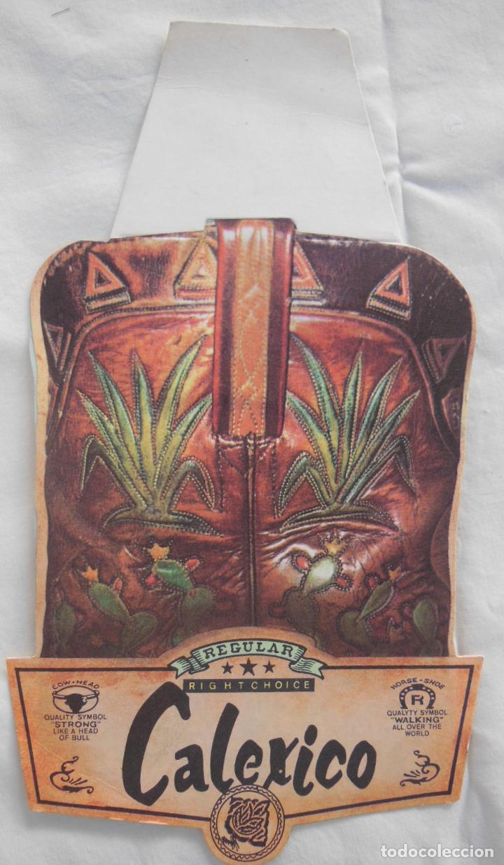 Etiquetas antiguas: CALEXICO. Vaqueros, jeans - Foto 1
