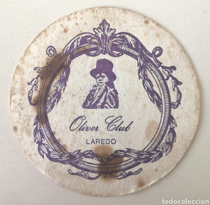 Etichette antiche: Posavasos Oliver Club - Laredo (Cantabria) - Coaster
