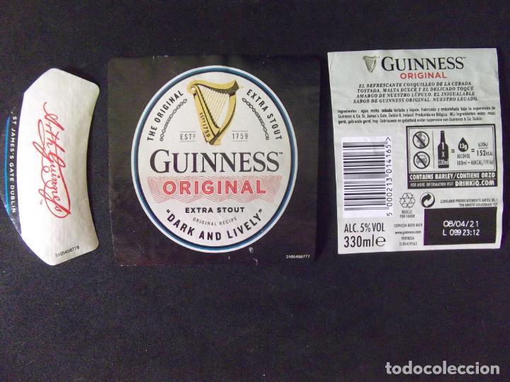 &Eacute;tiquettes anciennes: CERVEZA-V9ET-9-ETIQUETAS-GUINNESS-ORIGINAL