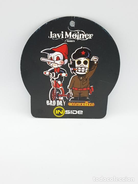 Etiquetas antiguas: ETIQUETA BAD DAY/CALAVERITAS - JAVI MOLNER - INSIDE - 2020 - PINOCHO/CHE GUEVARA
