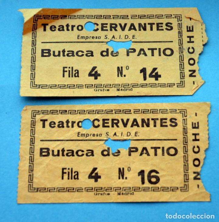 Etiquetas antiguas: ANTIGUAS ESTRADAS. TEATRO CERVANTES - Foto 1