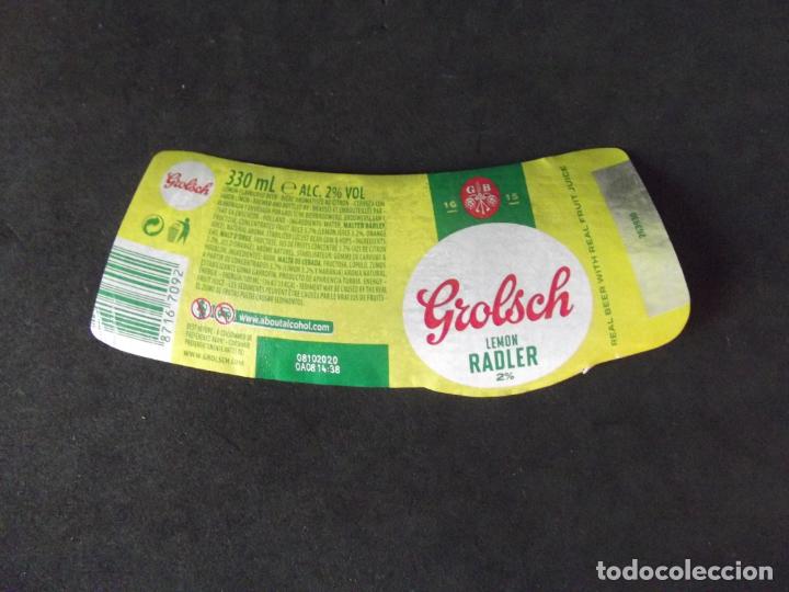 Old Labels: CERVEZA-V9ET-9-ETIQUETAS-GROLSCH