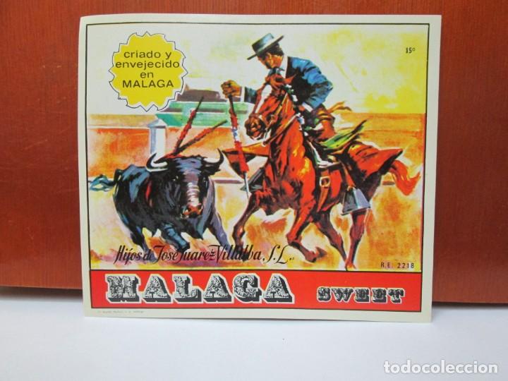 Old Labels: ANTIGUA ETIQUETA, MALAGA SWEET