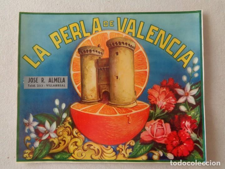 Etiquetas antiguas: ETIQUETA DE NARANJAS.N-005 - Foto 1